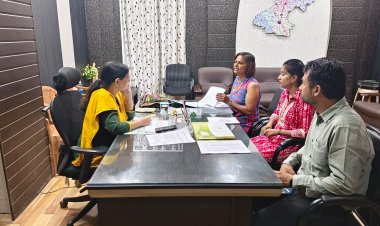 Cmho और सिविल सृजन से मिल अस्पतालों में दिव्यांगजनों की सुविधाओं पर चर्चा की