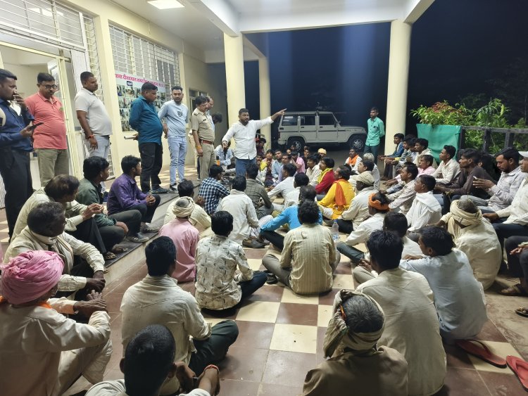 धबाईपाड़ा में खदान कब्जे को लेकर विवाद के बाद थाने का घेराव, आश्वासन के बाद माने ग्रामीण