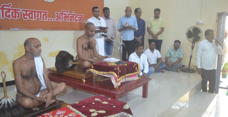 सर्किल जेल में मुनि सद्भाव सागरजी ने बंदियों को दिया संदेश -मनुष्य की श्वास ही उसके जीवन की शक्ति