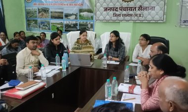 गर्भवती माता एवं शिशु स्वास्थ्य पर पूरा ध्यान ने स्वास्थ्य कार्यकर्ता सीईओ वैशाली जैन ने स्वास्थ्य विभाग के कार्यक्रमों की समीक्षा की, गर्भवती माताओं के मेनेजमेंट का कार्य १६ दिसंबर तक हर हाल में पूरा करने को कहा