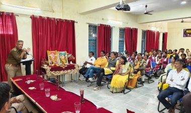 स्वयं का आत्ममंथन करें, स्वयं के अंदर बेस्ट को खोजे और अपने करियर का चुनाव करे-एएसपी श्री राकेश खाखा -प्रतिभावान विद्यार्थियों का किया गया सम्मान, करियर मार्गदर्शन से युवाओं को मिली दिशा