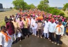 अमलेटा आश्रम में भागवत कथा शुभारंभ पर निकली कलश यात्रा,संत श्री बोले-कलयुग को दबाने वाला सनातन धर्म है