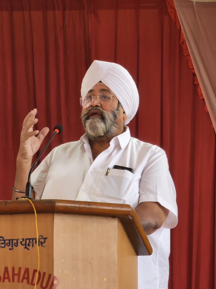 श्री गुरु तेग बहादुर शैक्षणिक विकास समिति के अध्यक्ष गुरनाम सिंह डंग का निधन