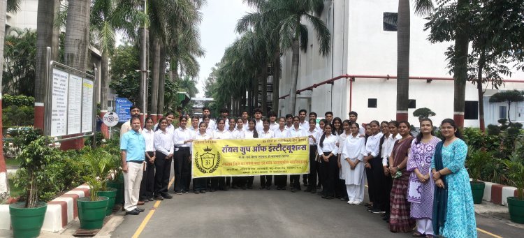 ​रॉयल कॉलेज के विद्यार्थियों का तकनीकी एक्सपोजर: इप्का में सीखीं डेटा प्राइवेसी, सर्वर कूलिंग और कॉर्पोरेट आईटी की बारीकियां